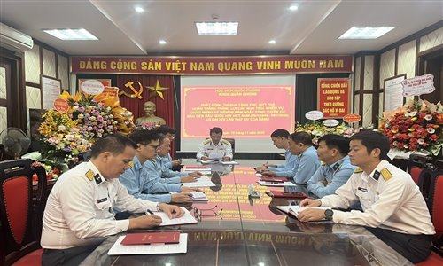 Khoa Quân chủng phát động đợt thi đua tăng tốc, bứt phá “Chào mừng Ngày Tổng tuyển cử đầu tiên bầu Quốc hội Việt Nam và Đại hội lần thứ XIV của Đảng”