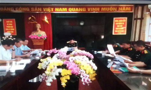 Khoa CTĐ, CTCT - Ban đề tài cấp Bộ Quốc phòng họp triển khai nhiệm vụ nghiên cứu