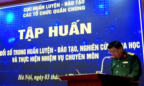 Cục Huấn luyện – đào tạo tổ chức Hội nghị tập huấn “Chuyển đổi số trong huấn luyện – đào tạo, nghiên cứu khoa học và thực hiện nhiệm vụ chuyên môn” năm 2026