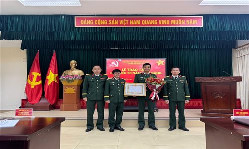 Chi bộ Hệ Quốc tế tổ chức trao tặng huy hiệu 30 năm tuổi Đảng
