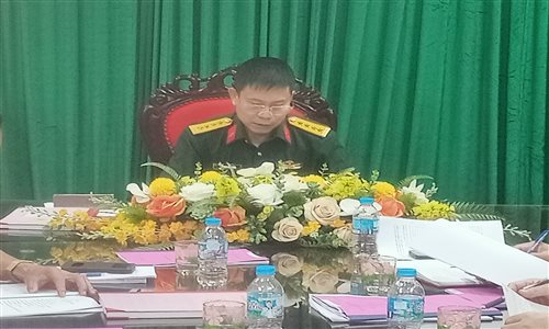 Khoa Binh chủng tổ chức Hội nghị Thông qua Tiểu luận tổng quan và các chuyên đề của luận án Tiến sỹ năm học 2025 - 2026 cho Nghiên cứu sinh khóa 33B.